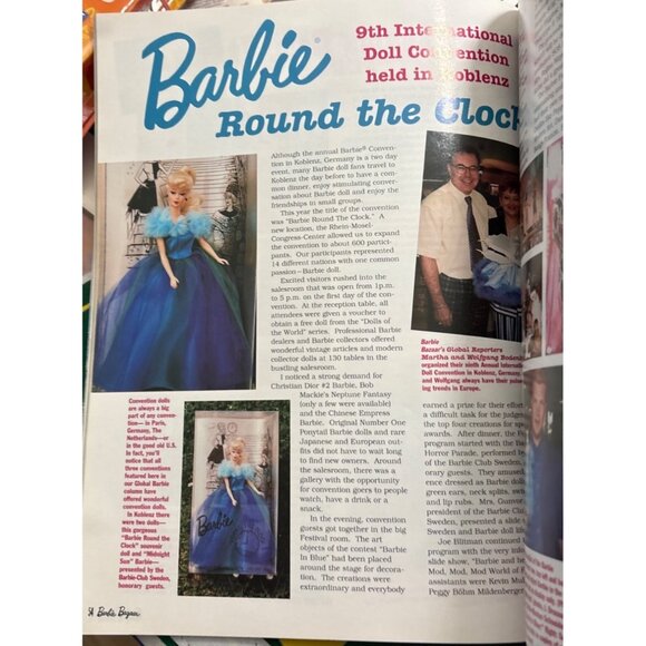 Barbie Bazaar Magazine October 1997 Issue American Girl And Collectible Dolls - Picture 7 of 8